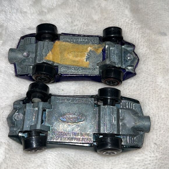 Vintage 1969 Johnny Lightning Custom Turbine Purple & Green‎ - Picture 6 of 6